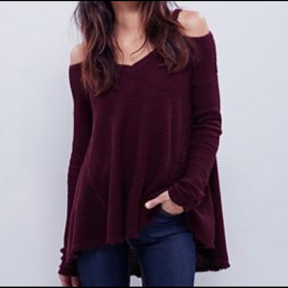 Free People Moonshine VNeck Sweater